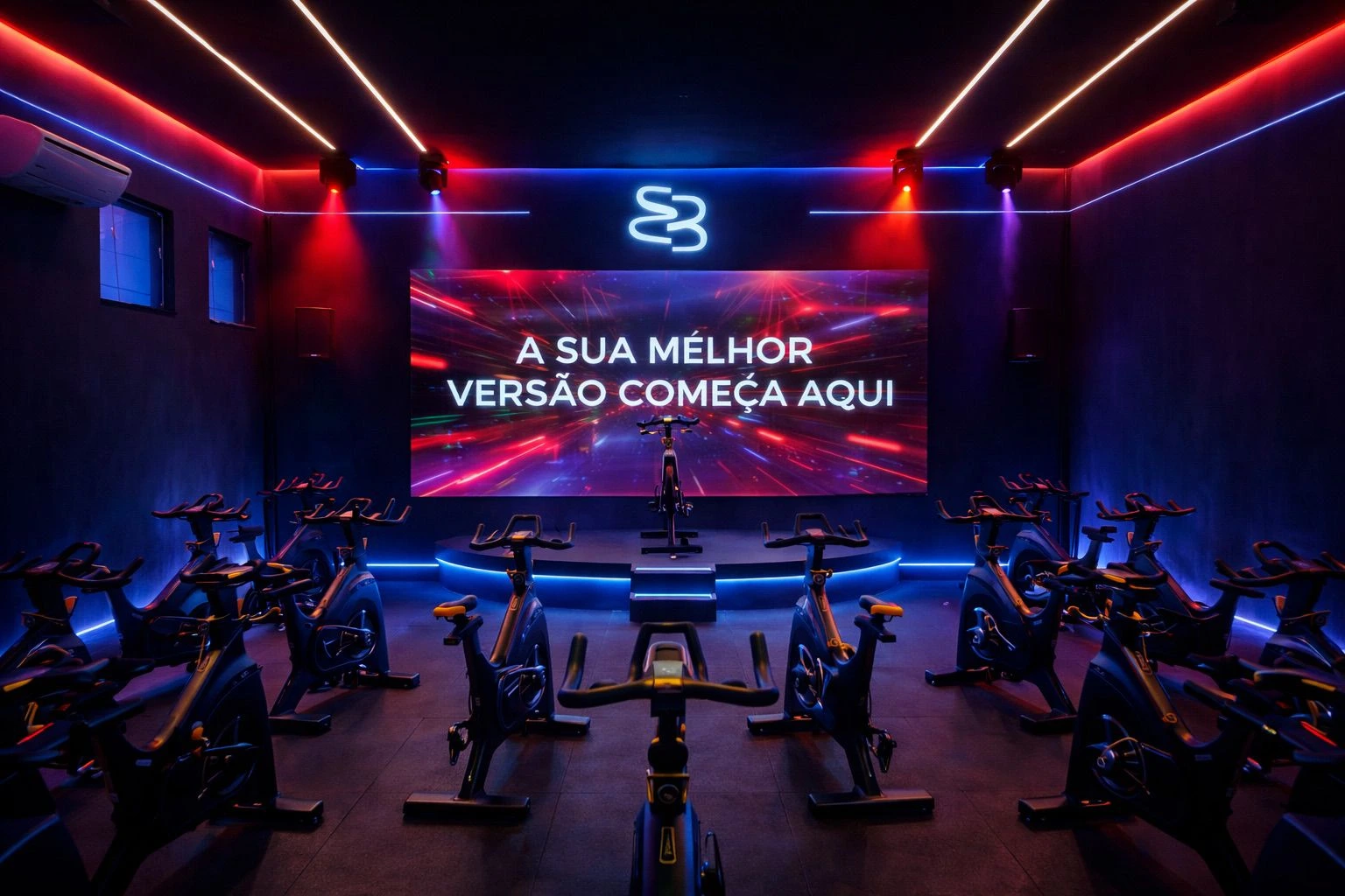 Aula de Spinning